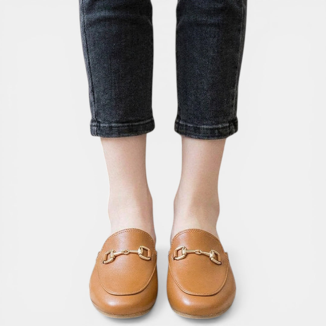 Mules de Cuero Mujer Cómodos