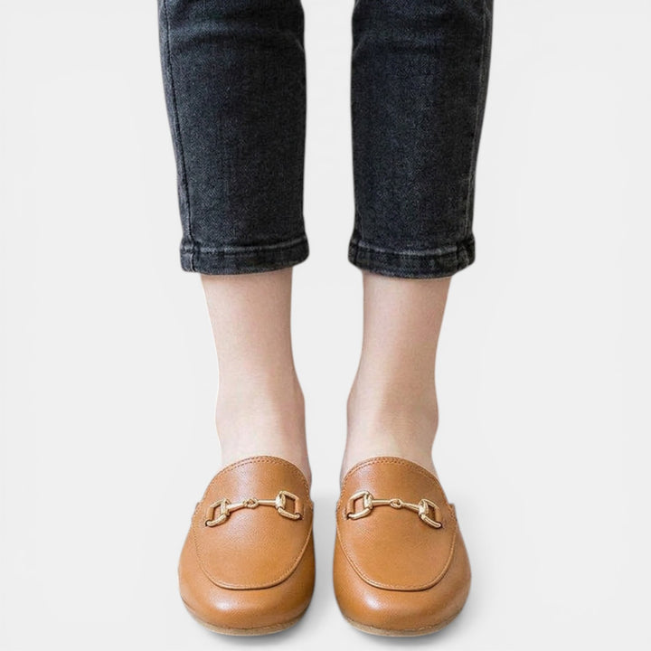 Mules de Cuero Mujer Cómodos