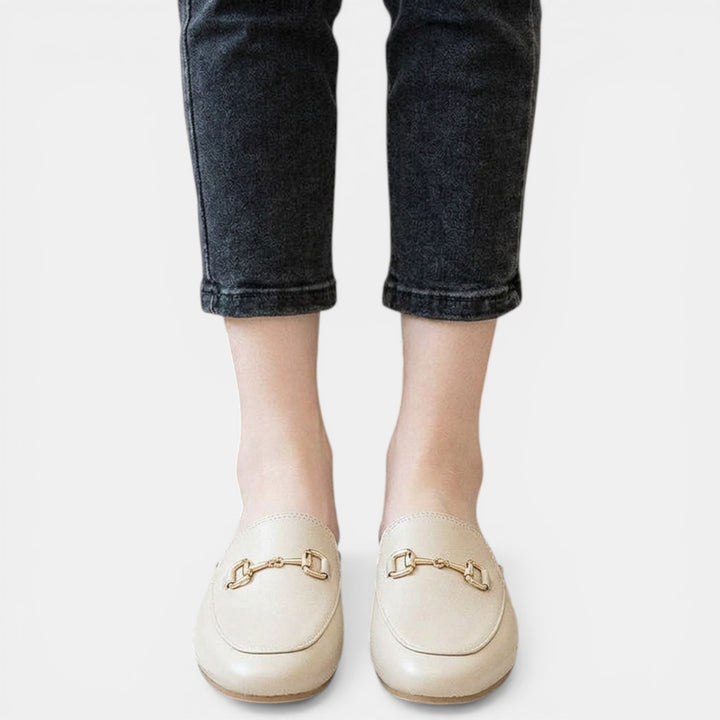 Mules de Cuero Mujer Cómodos