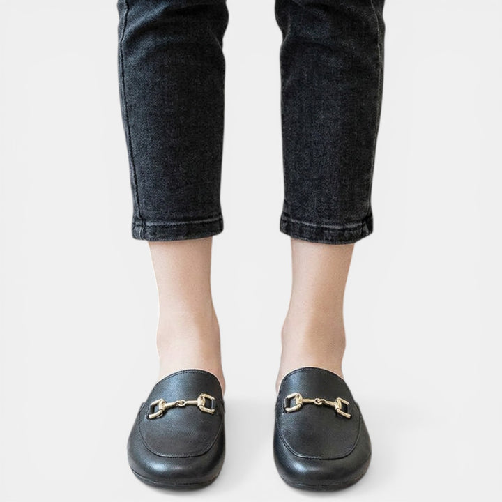 Mules de Cuero Mujer Cómodos