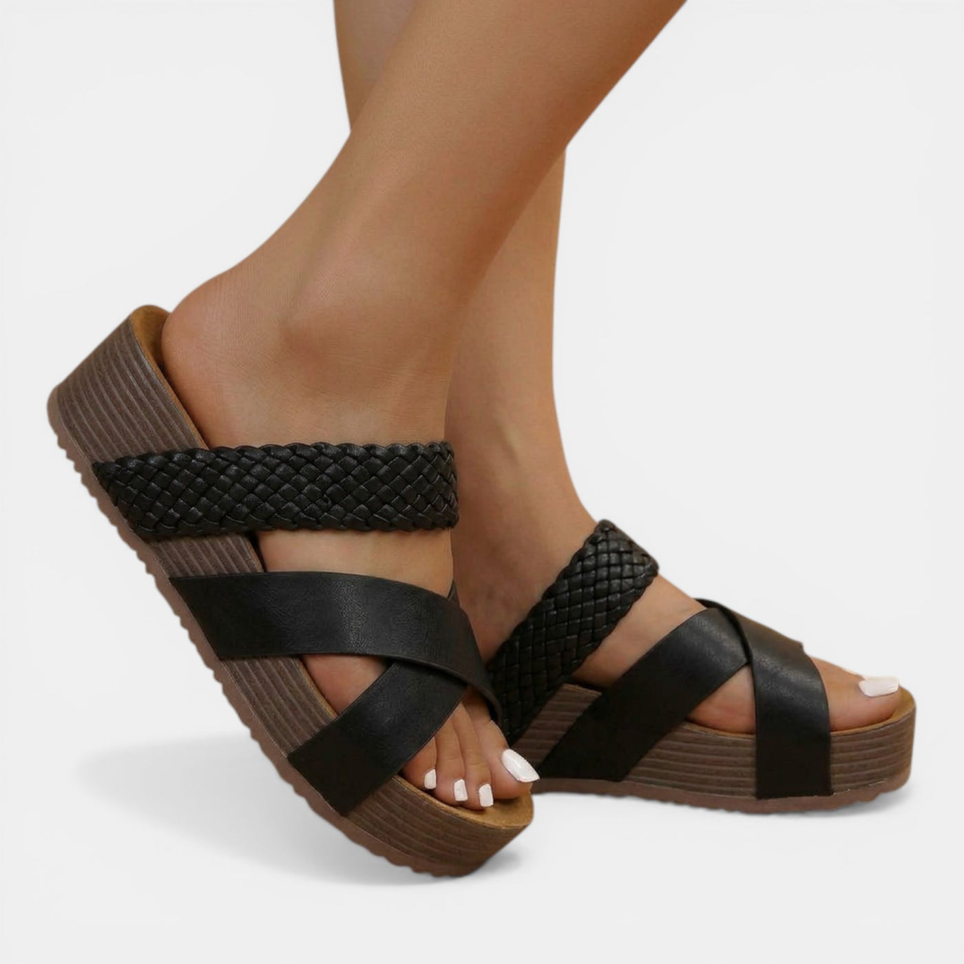 Women's Cross-Strap Sandals