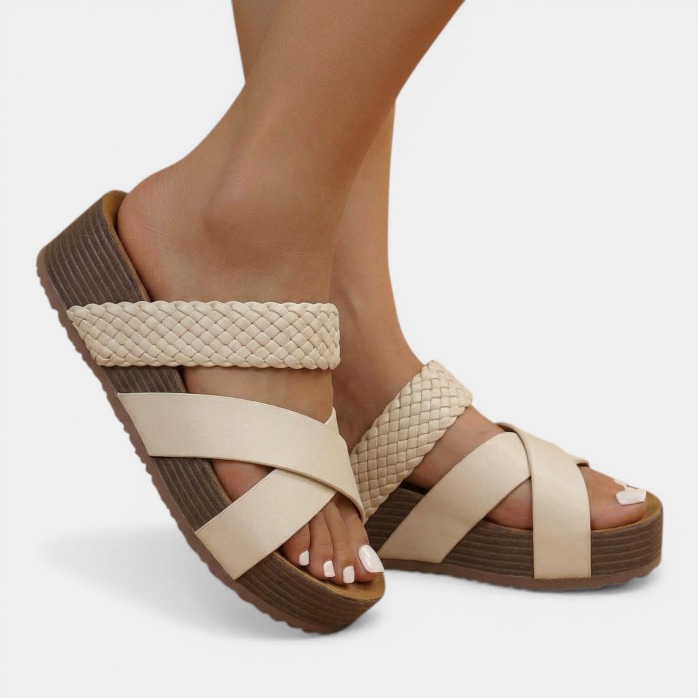 Women's Cross-Strap Sandals