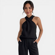 Women's Knit Halter Top