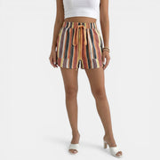 Women's Summer Striped Shorts