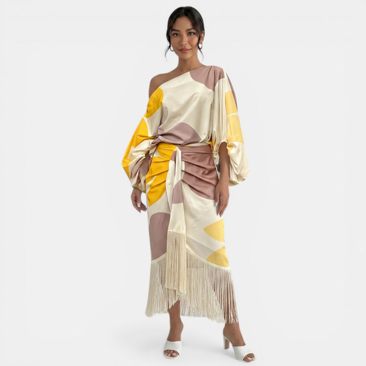 Elegant Asymmetric Set for Women