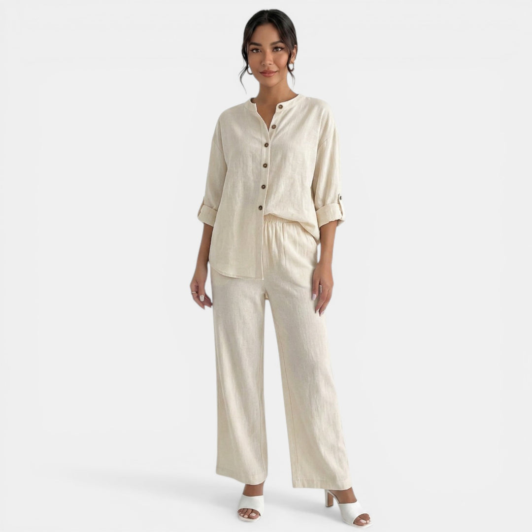 Conjunto Mujer Lino Verano