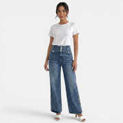Women's High Waisted Wide Leg Jeans