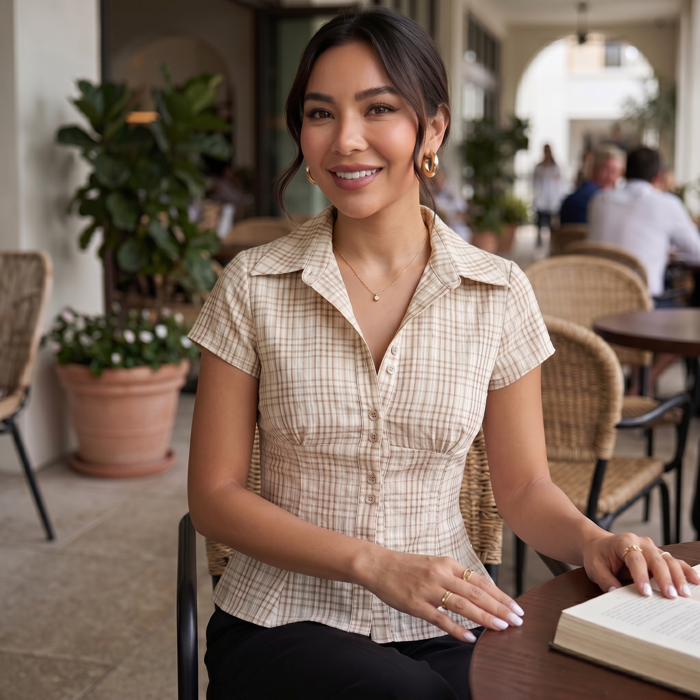 Camisa Mujer Verano Elegante
