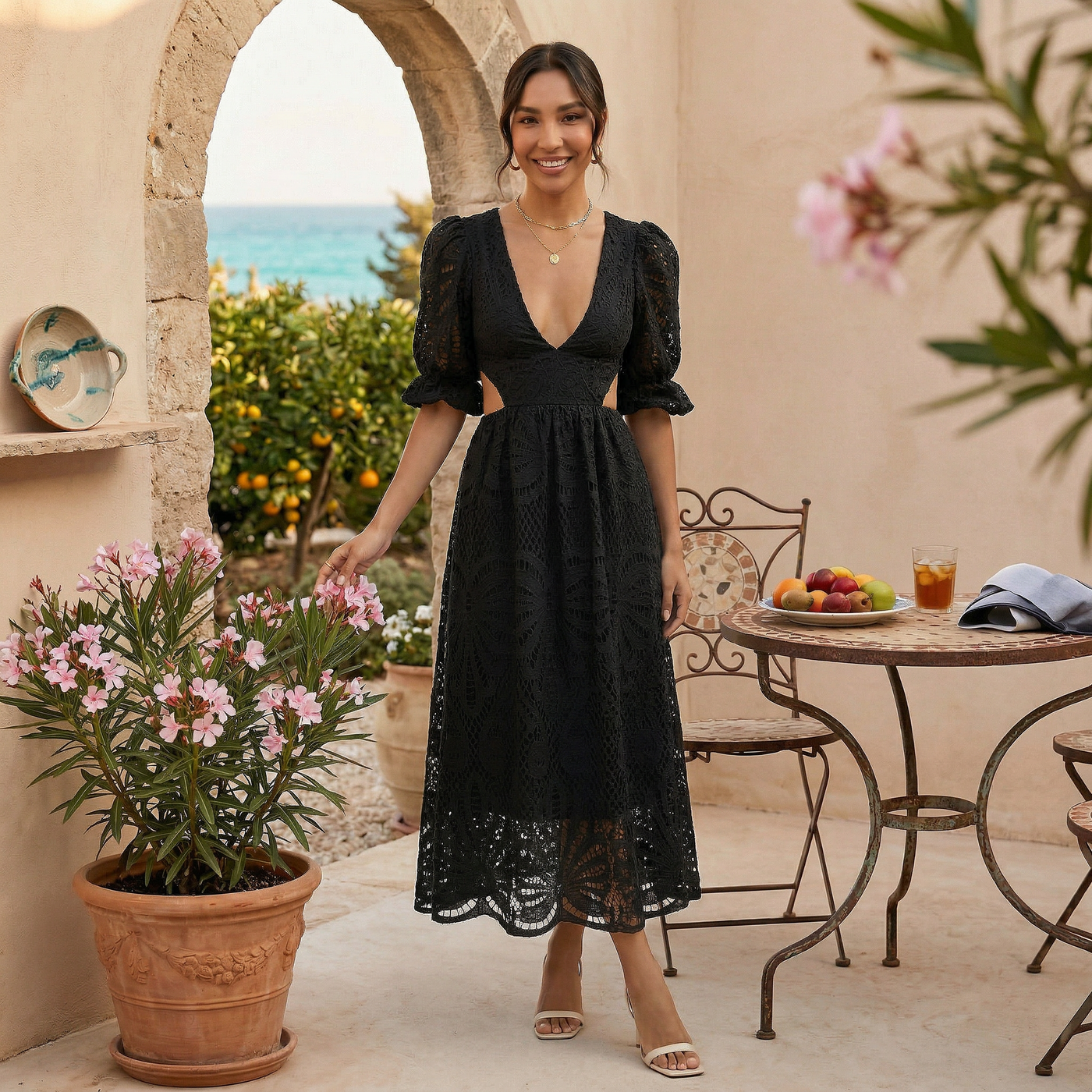 Women's Elegant Lace Dress