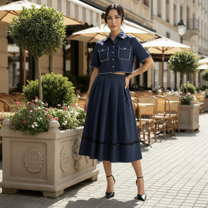 Elegant Embroidered Women&