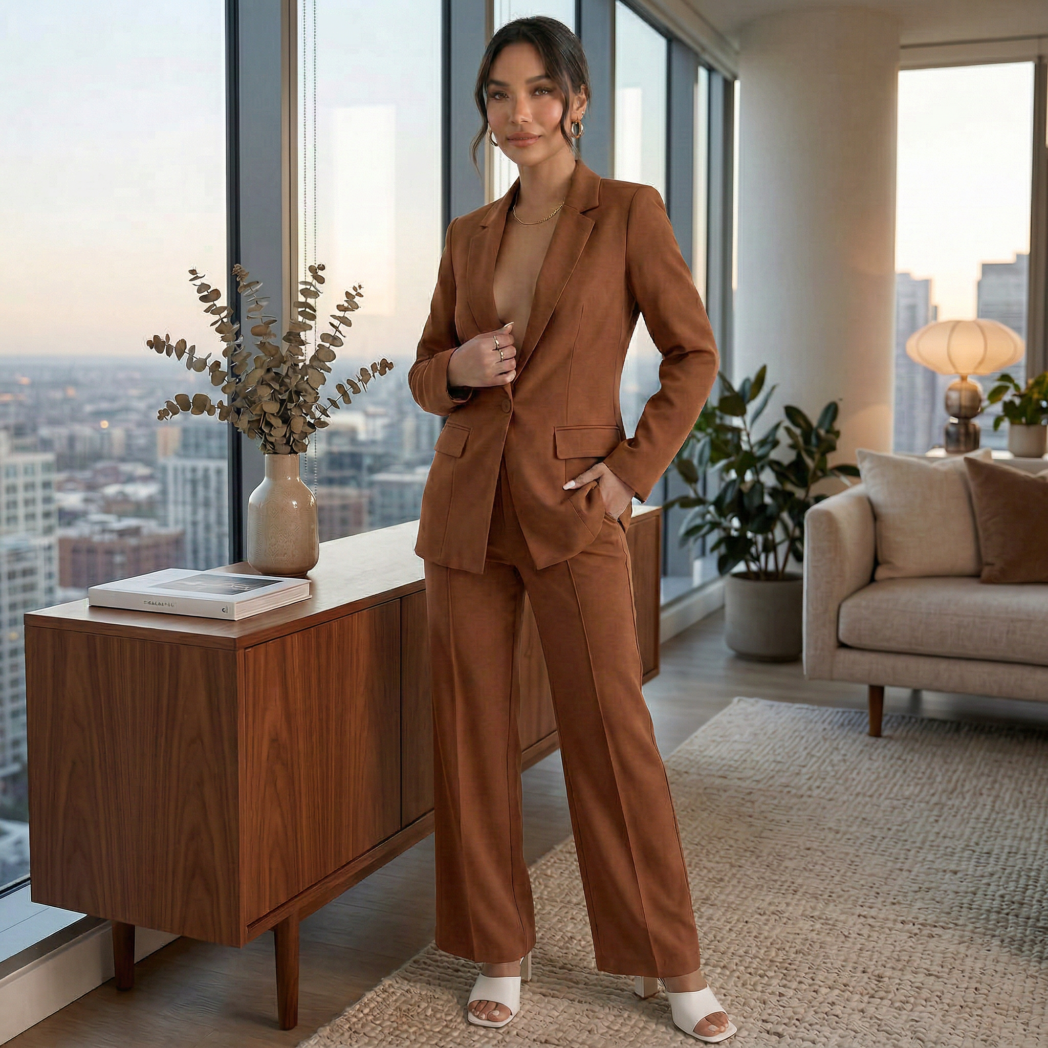 Conjunto Blazer Pantalón Mujer