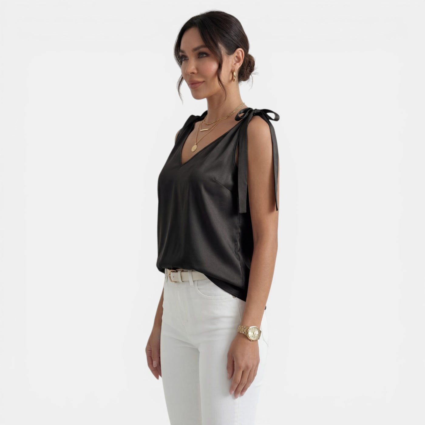 Women's Summer Bow Strap Top