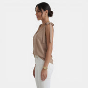 Women's Summer Bow Strap Top