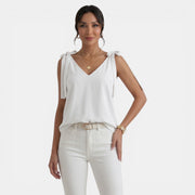 Women's Summer Bow Strap Top