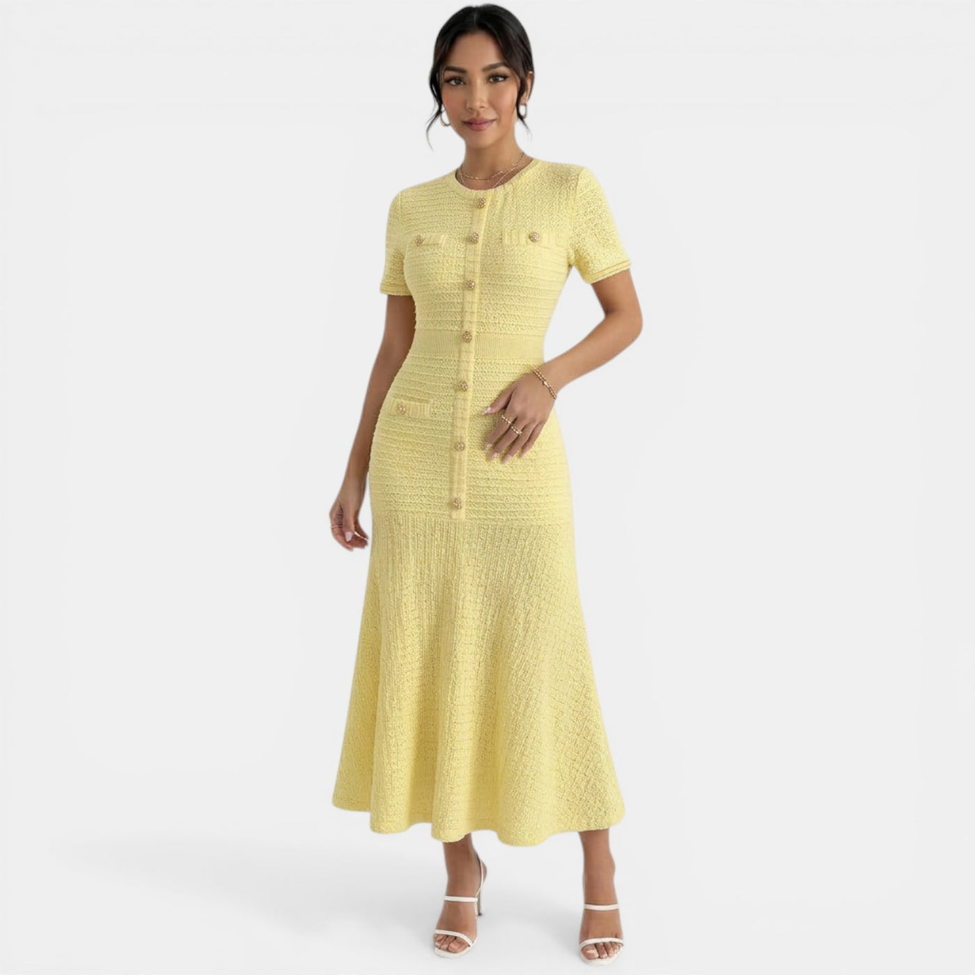 Women's Elegant Midi Dress