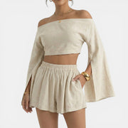 Women's Linen Summer Set