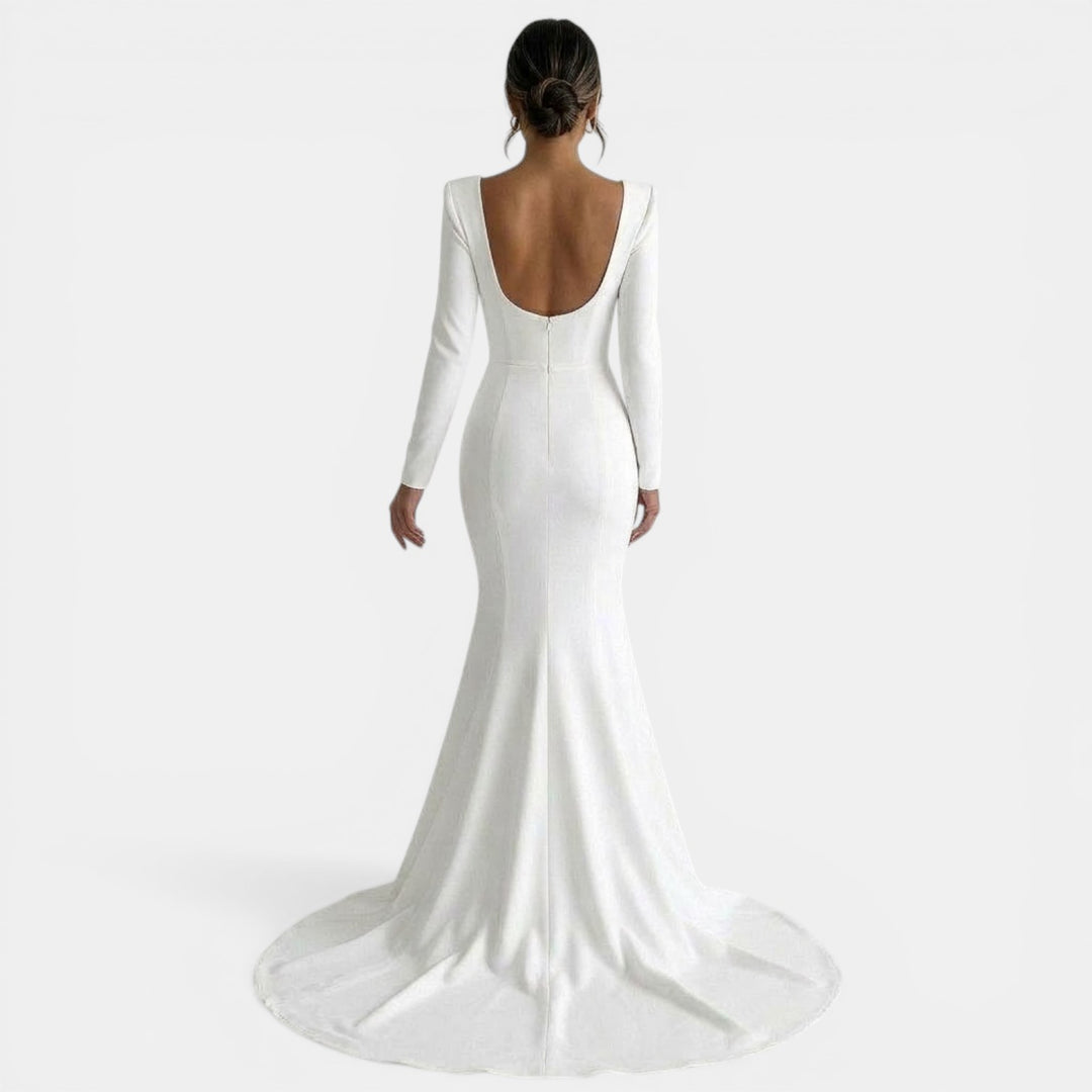 Vestido Novia Sirena Maxi
