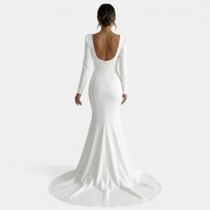 Vestido Novia Sirena Maxi