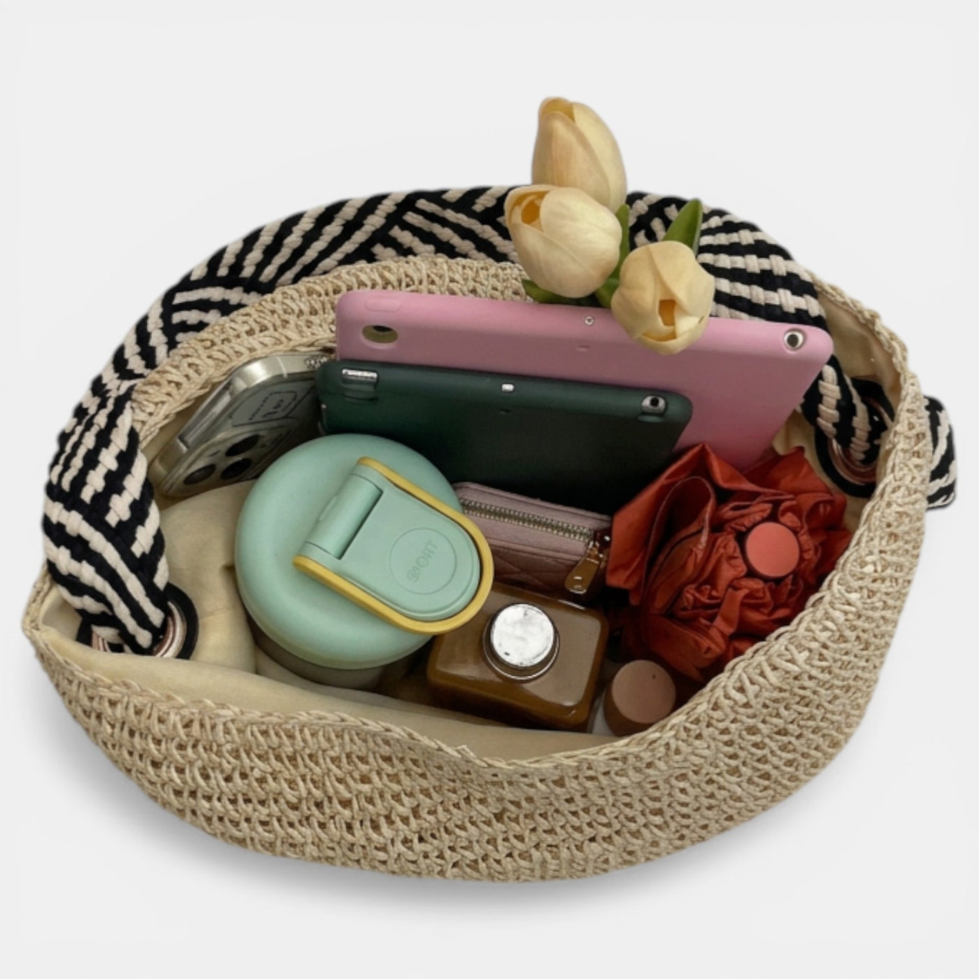 Bolso de Paja Mujer Grande