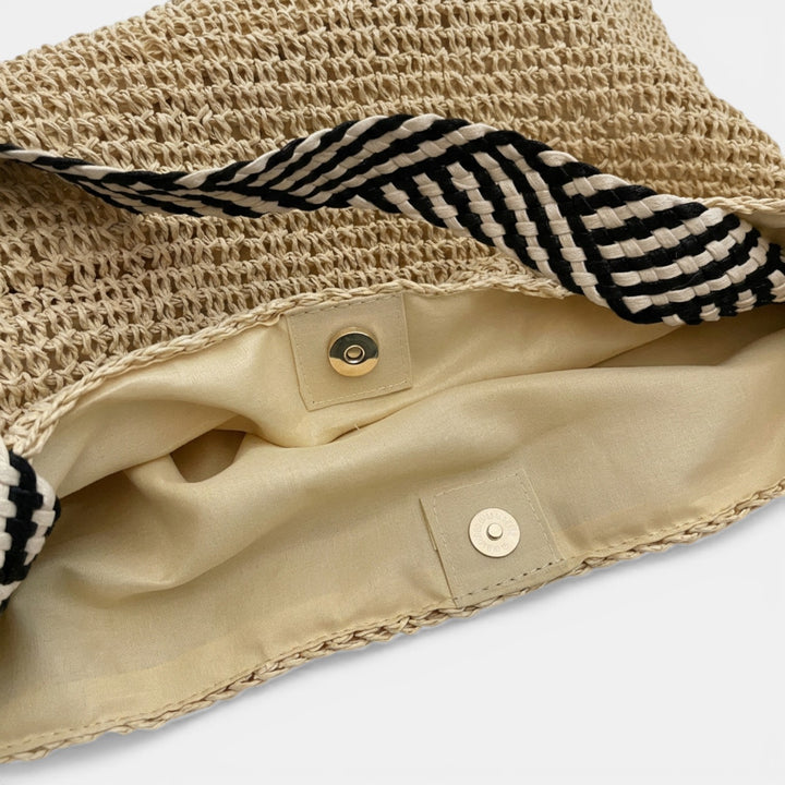 Bolso de Paja Mujer Grande