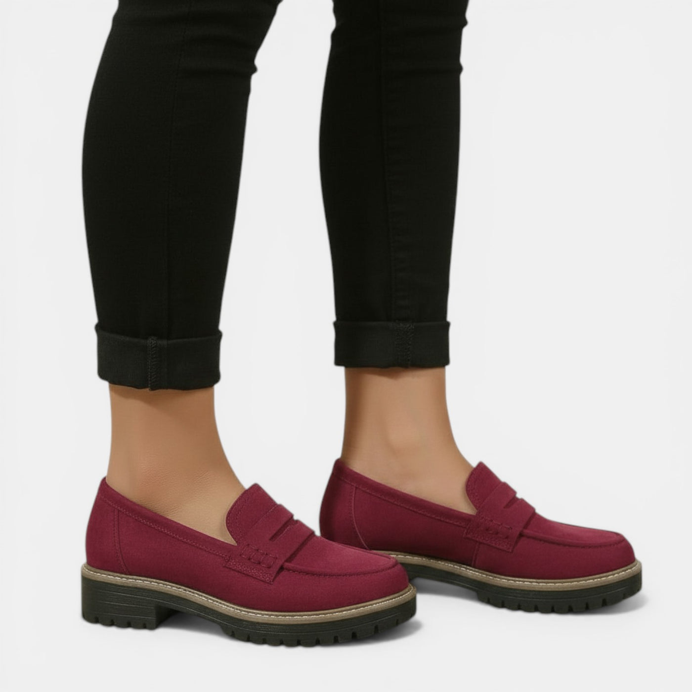 Orthopedic Platform Loafers for Women