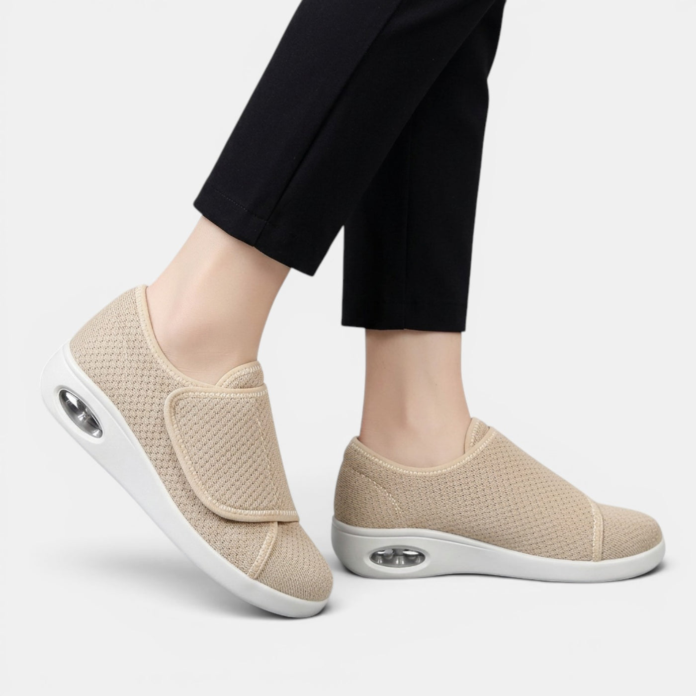 Zapatillas Ortopédicas Mujer Antideslizantes Velcro