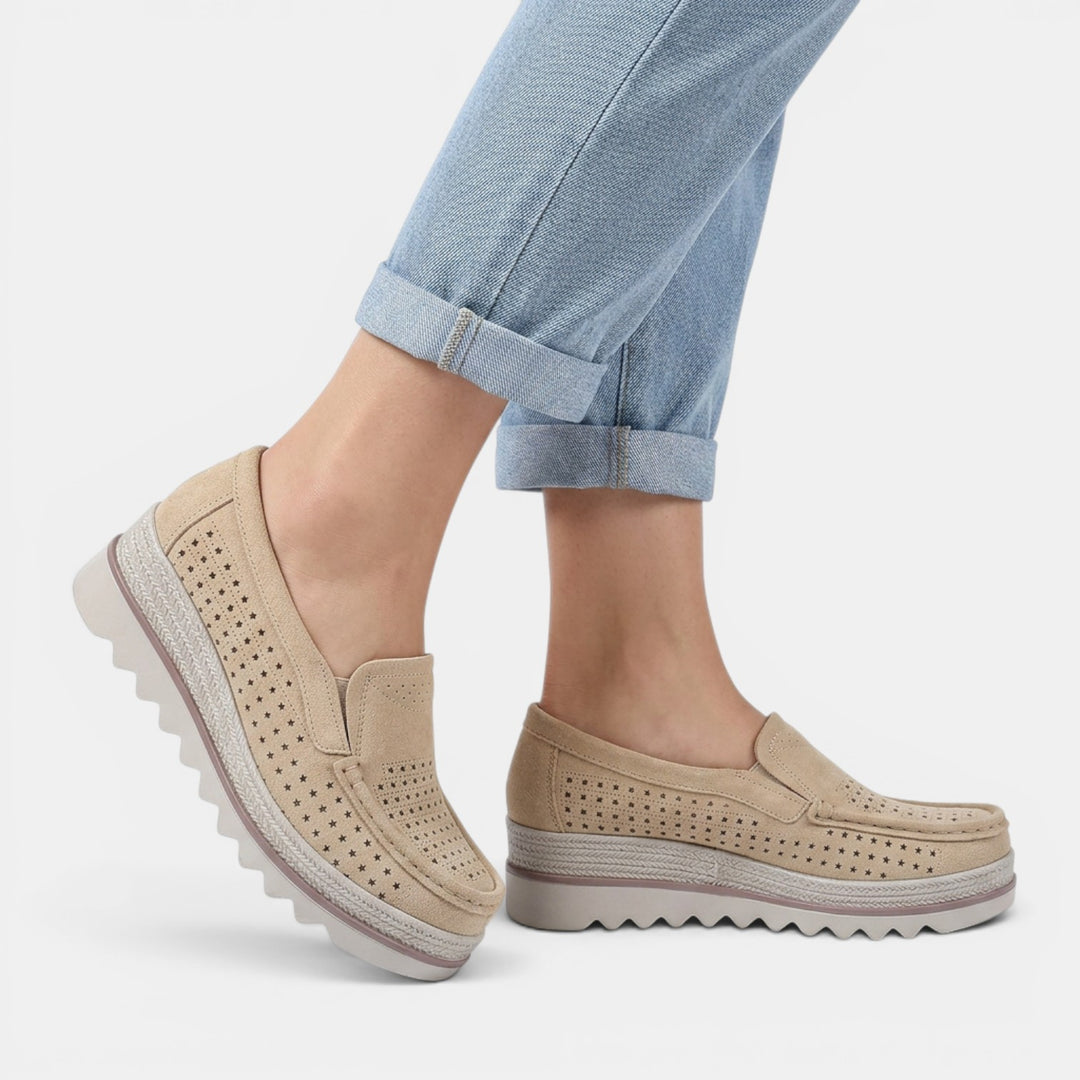 Zapatos Ortopédicos Mujer Cuña Plataforma