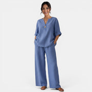 Conjunto Mujer Elegante Pantalón