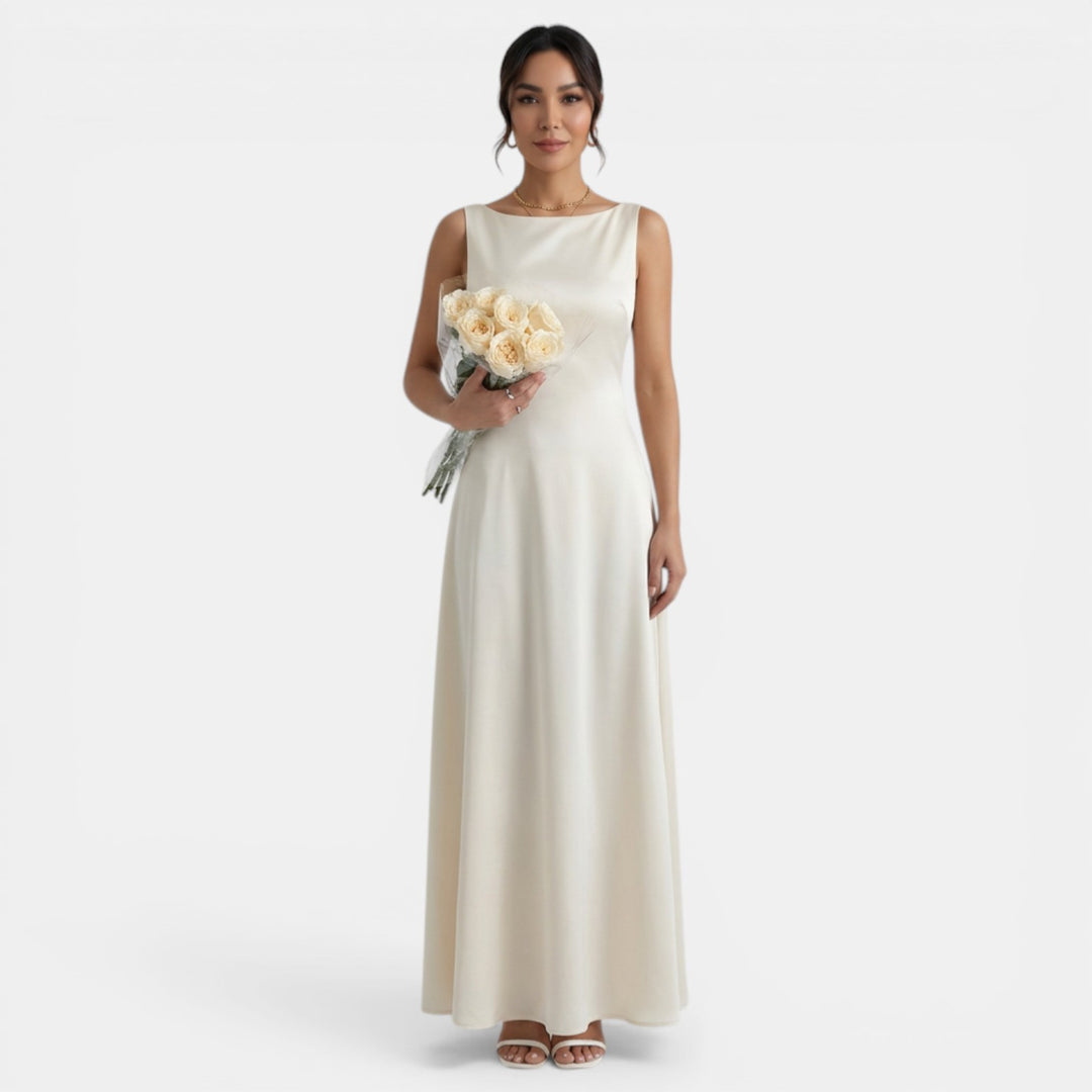 Vestido Fiesta Mujer Off Shoulder Ajustado