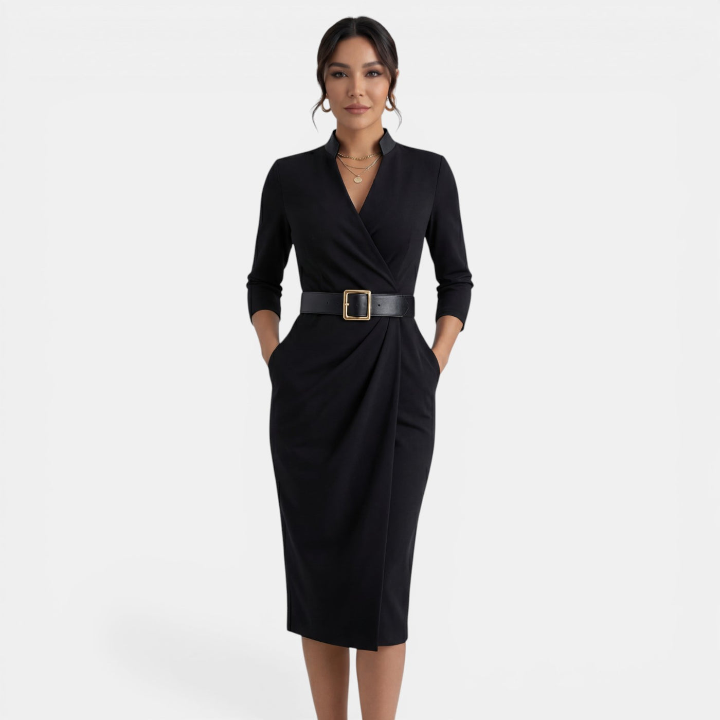 Vestido Tipo Traje Ajustado para Mujer