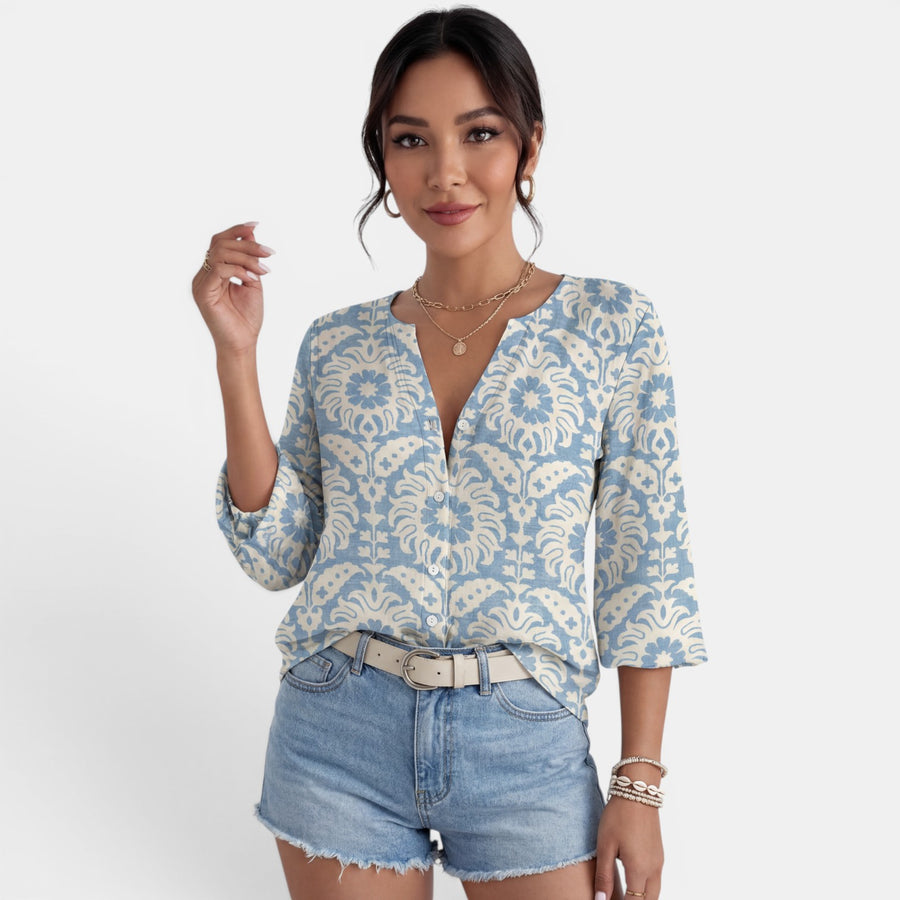 Blusa Boho Mujer Floral