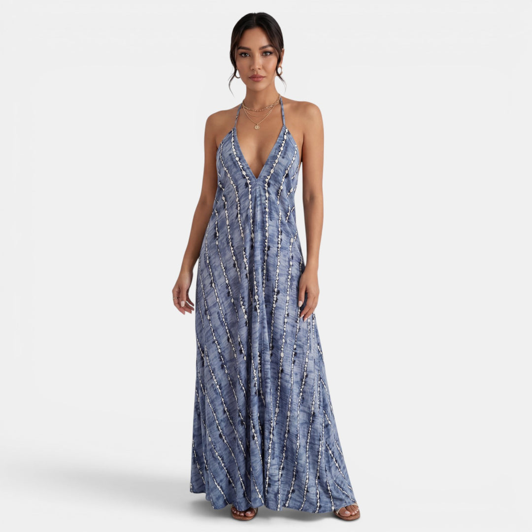 Vestido Largo Boho Mujer Tirantes