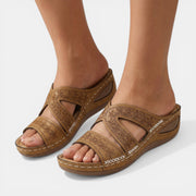 Women's Embroidered Orthopedic Sandals