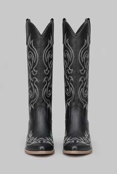 Botas Camperas Mujer de Caña Ancha de Piel con Cremallera