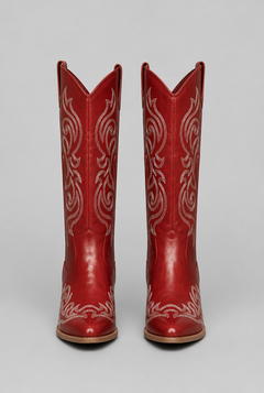 Botas Camperas Mujer de Caña Ancha de Piel con Cremallera
