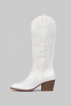 Botas Camperas Mujer de Caña Ancha de Piel con Cremallera
