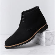 Botines Hombre Ante Suela Gruesa