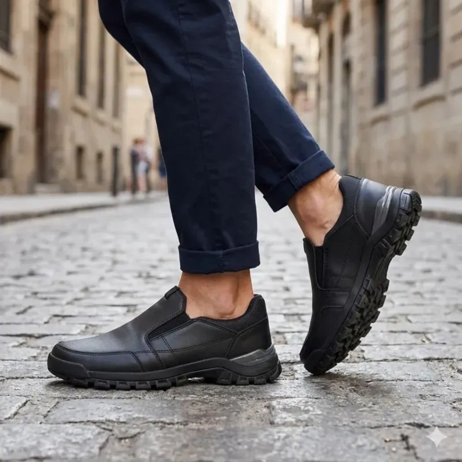 Zapatillas Hombre Sin Cordones Casual Cómodas