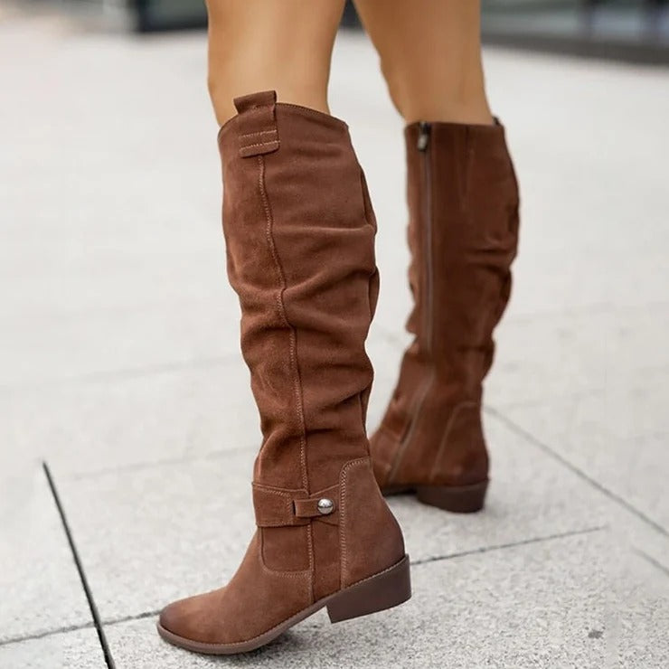 Botas Altas Mujer de Ante
