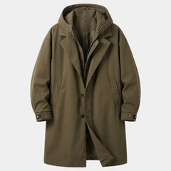 Chaqueta Impermeable Hombre Ligera con Capucha