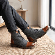 Botas Hombre Lana con Piel