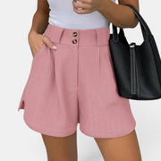 Women's Ribbed Summer Shorts