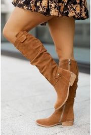 Botas Altas Mujer de Ante
