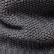 Suéter Hombre de Punto Trenzado con Cremallera