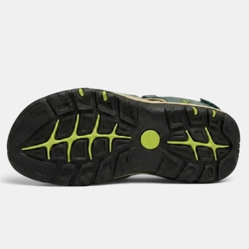 Sandalias Hombre Cuero Transpirables Verano