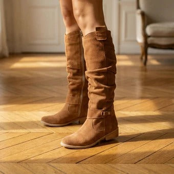 Botas Altas Mujer de Ante