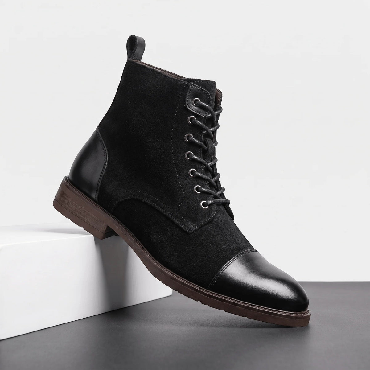 Botas Hombre Lana con Piel