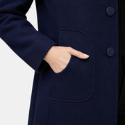 Women's Long Wool Blend Coat