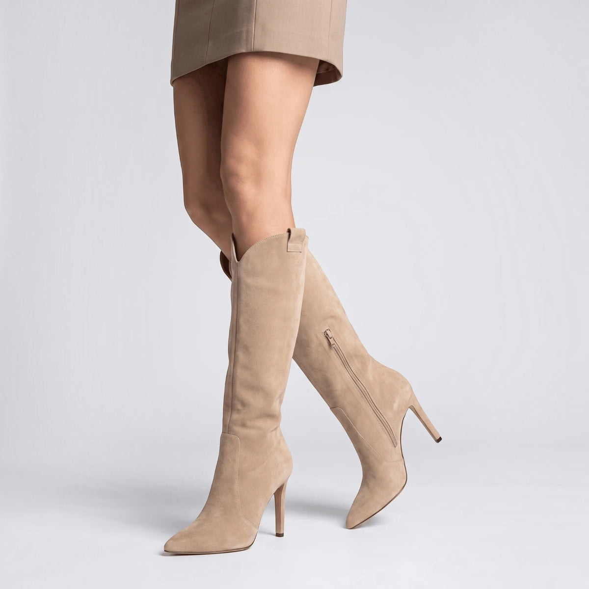 Botas Altas Mujer Tacón Aguja