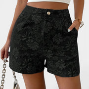 Women's High-Waisted Elegant Shorts